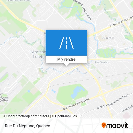 Rue Du Neptune plan