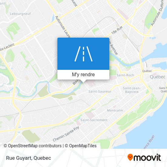 Rue Guyart plan