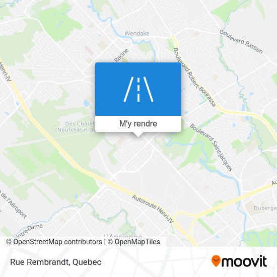 Rue Rembrandt plan
