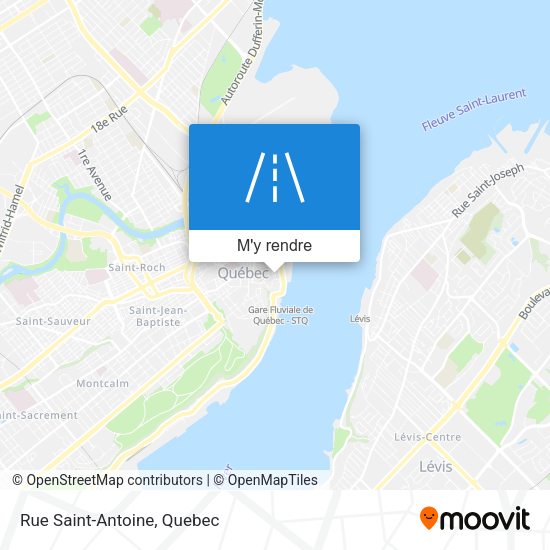 Rue Saint-Antoine plan