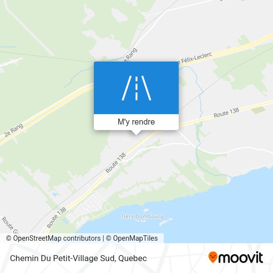 Chemin Du Petit-Village Sud plan