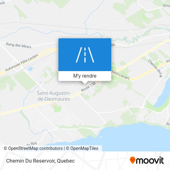 Chemin Du Reservoir plan