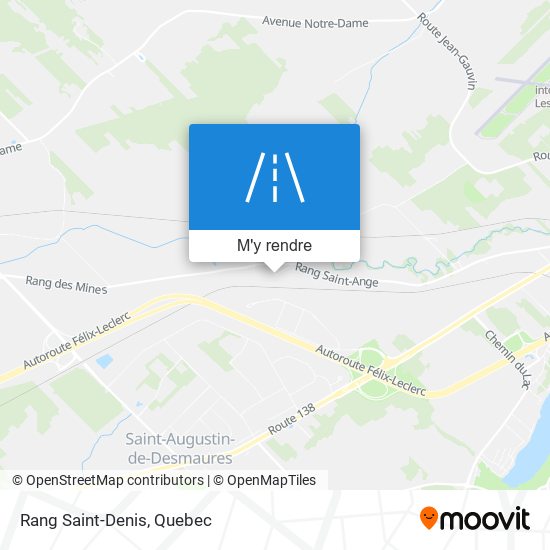 Rang Saint-Denis plan