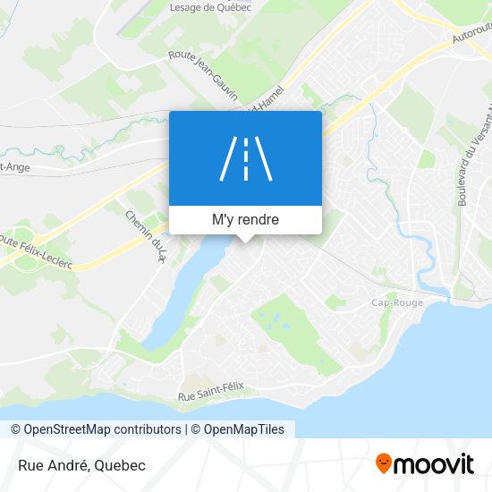Rue André plan