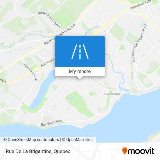 Rue De La Brigantine plan