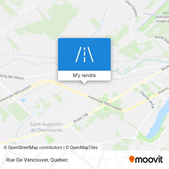 Rue De Vancouver plan