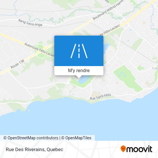Rue Des Riverains plan