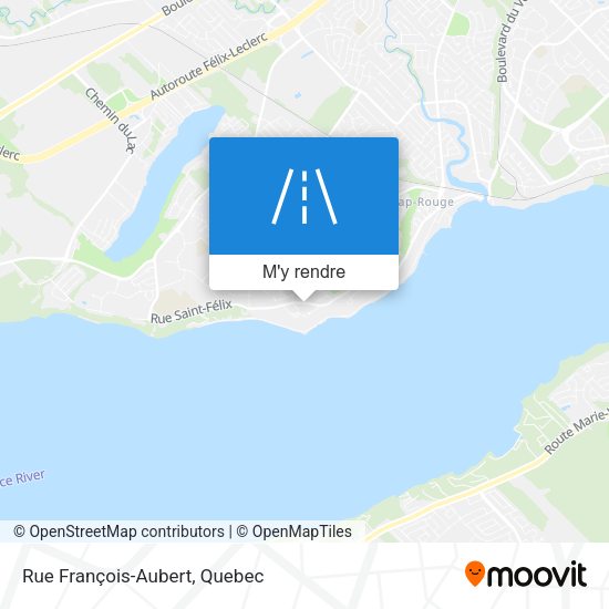 Rue François-Aubert plan