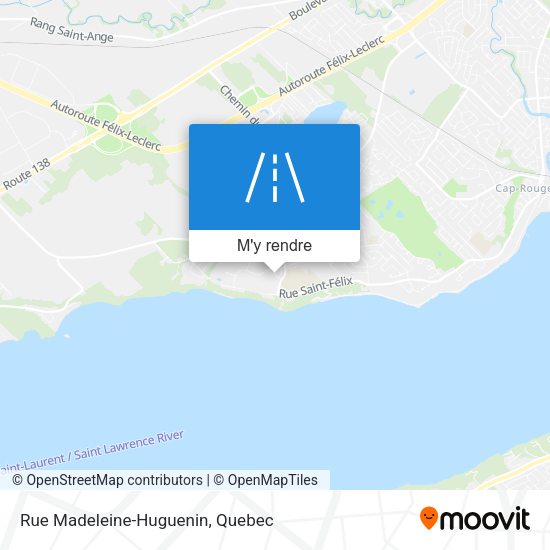 Rue Madeleine-Huguenin plan