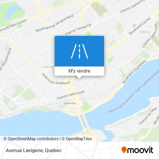 Avenue Lavigerie plan