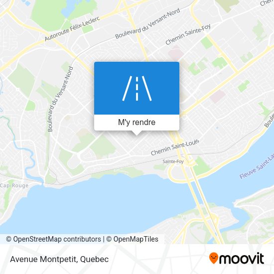 Avenue Montpetit plan
