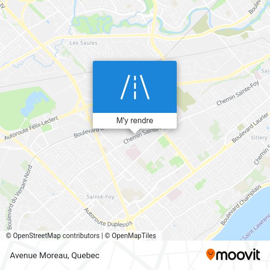 Avenue Moreau plan