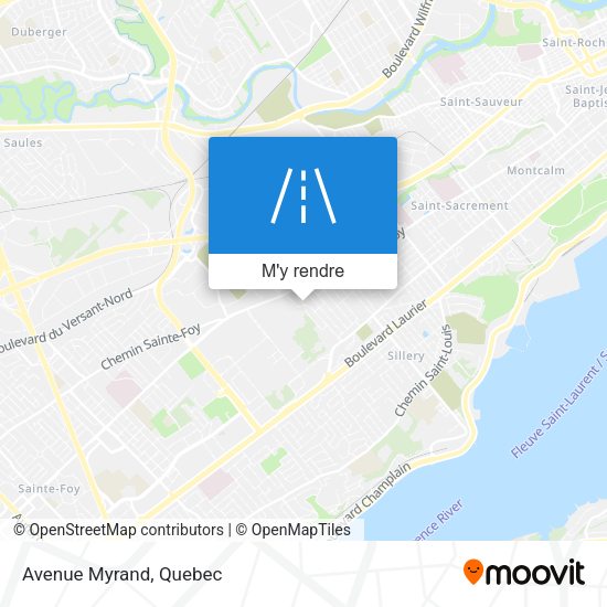 Avenue Myrand plan