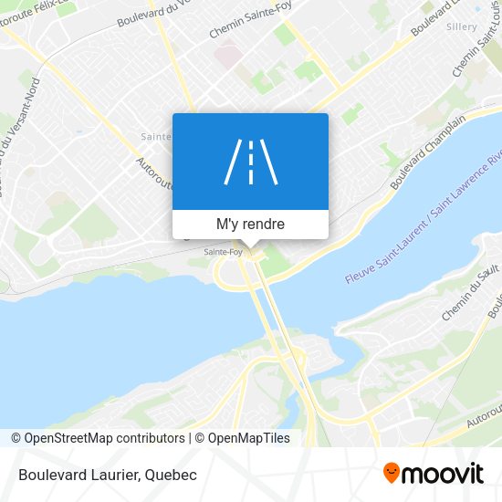 Boulevard Laurier plan