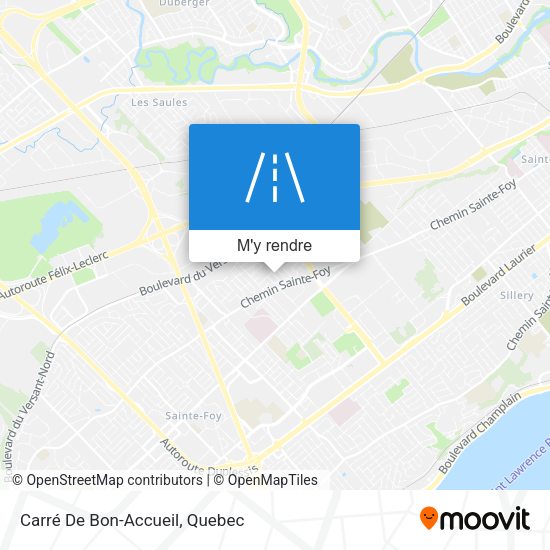 Carré De Bon-Accueil plan