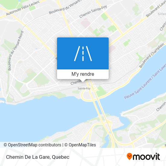 Chemin De La Gare plan