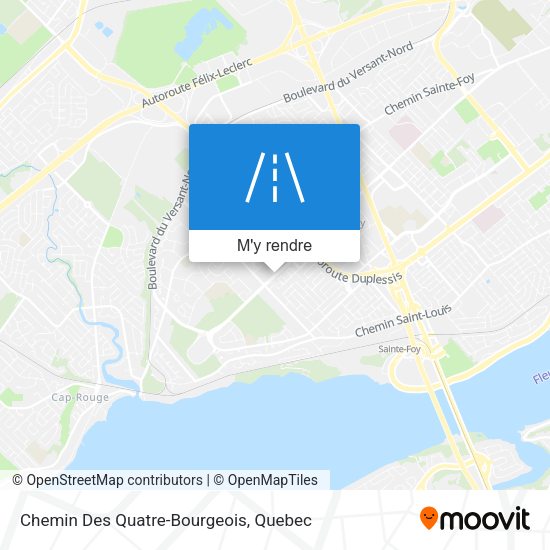 Chemin Des Quatre-Bourgeois plan