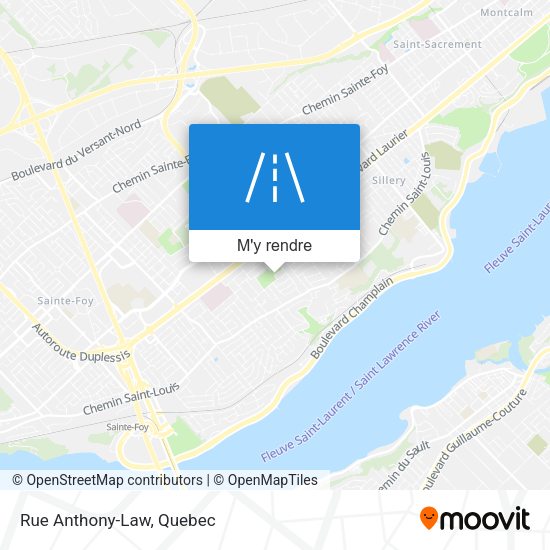 Rue Anthony-Law plan