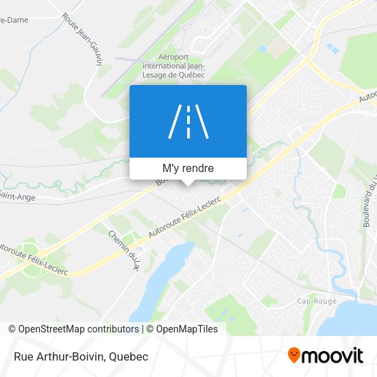 Rue Arthur-Boivin plan