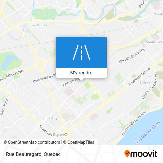 Rue Beauregard plan