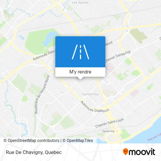 Rue De Chavigny plan