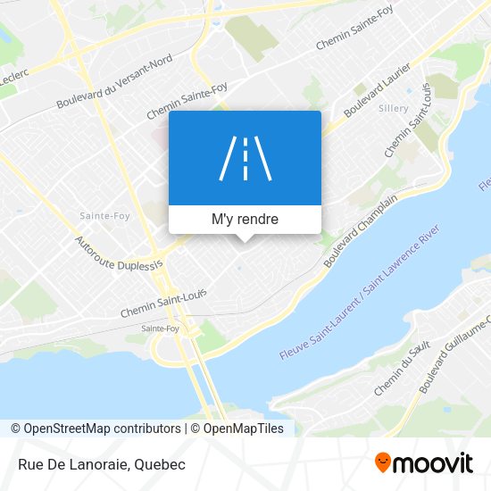 Rue De Lanoraie plan