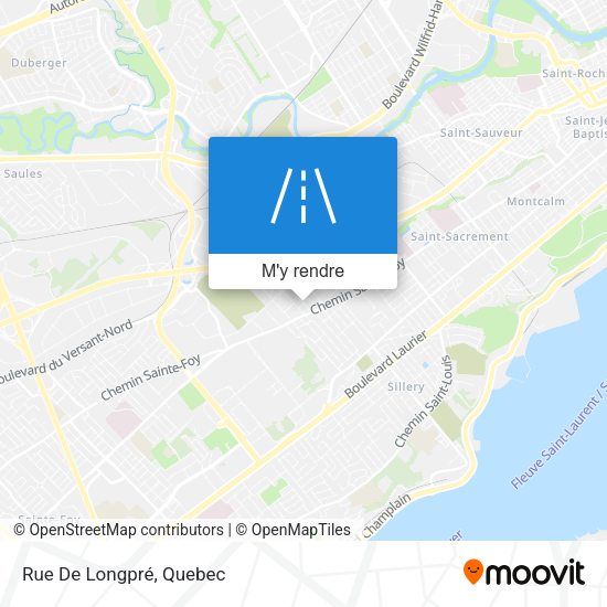 Rue De Longpré plan