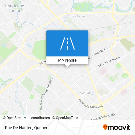 Rue De Nantes plan