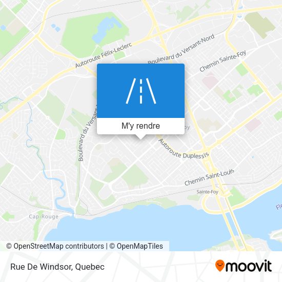 Rue De Windsor plan