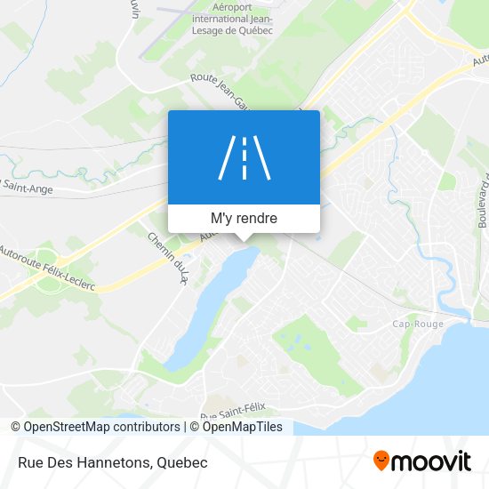 Rue Des Hannetons plan