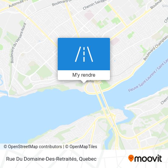 Rue Du Domaine-Des-Retraités plan
