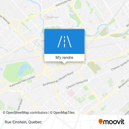 Rue Einstein plan