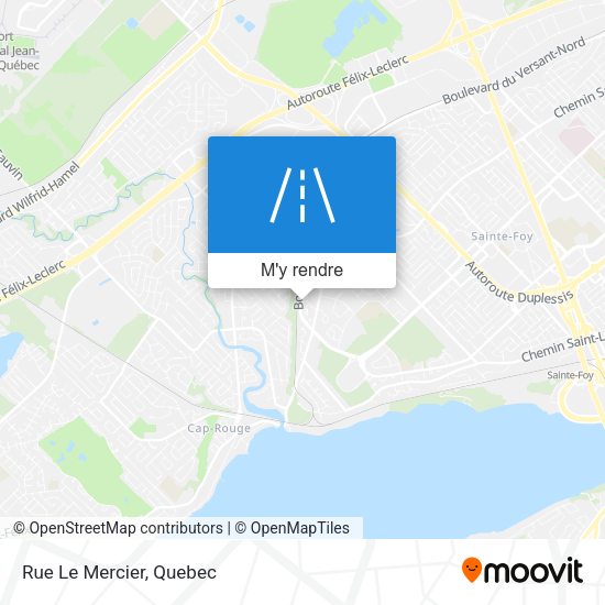 Rue Le Mercier plan