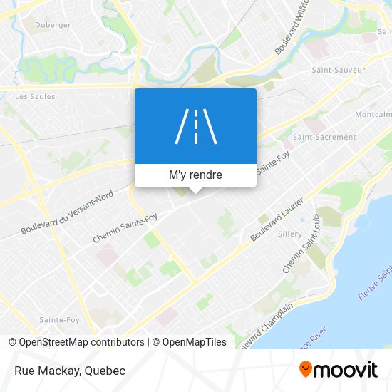 Rue Mackay plan