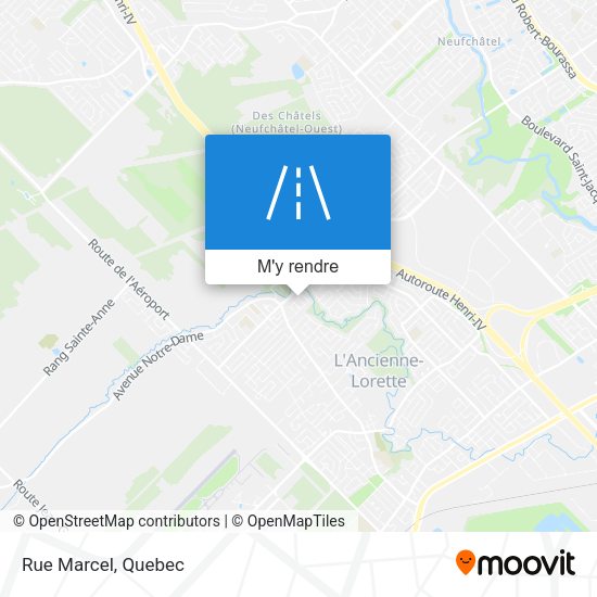 Rue Marcel plan