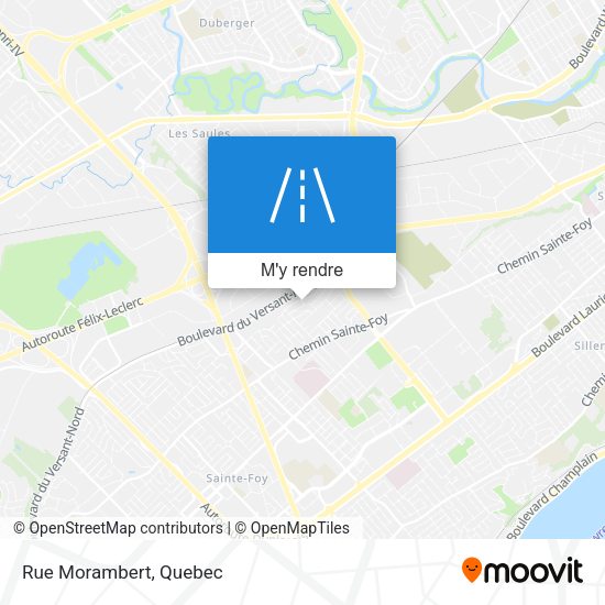 Rue Morambert plan