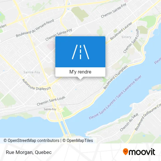 Rue Morgan plan