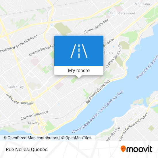Rue Nelles plan