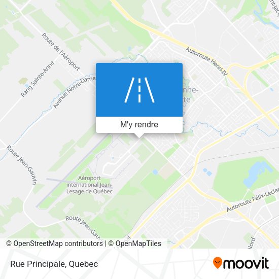 Rue Principale plan