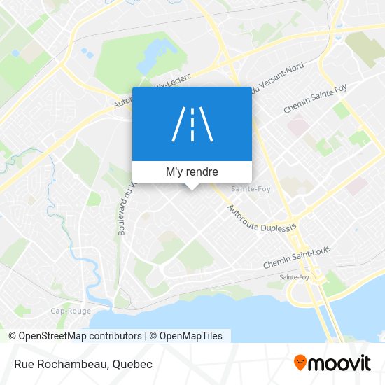 Rue Rochambeau plan