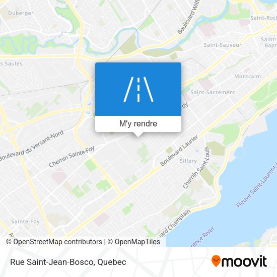 Rue Saint-Jean-Bosco plan