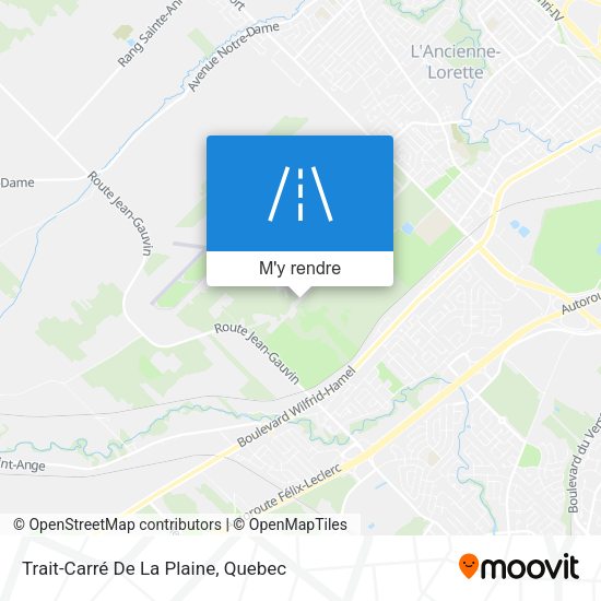 Trait-Carré De La Plaine plan