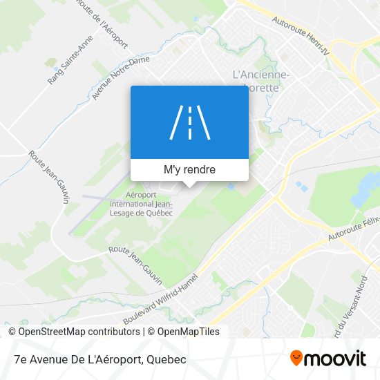 7e Avenue De L'Aéroport plan