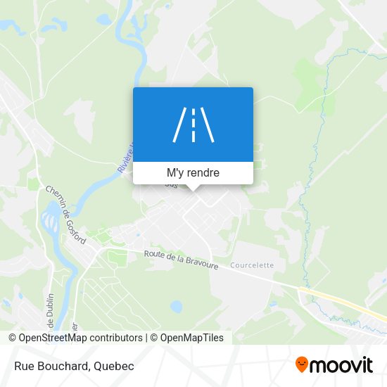 Rue Bouchard plan
