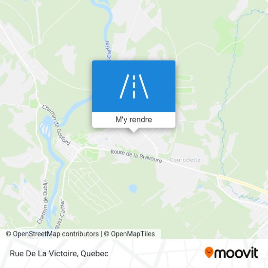 Rue De La Victoire plan