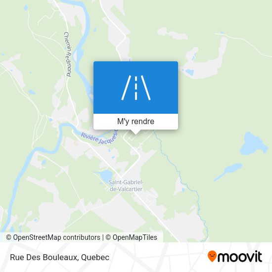 Rue Des Bouleaux plan