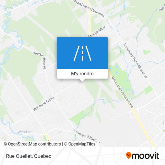 Rue Ouellet plan