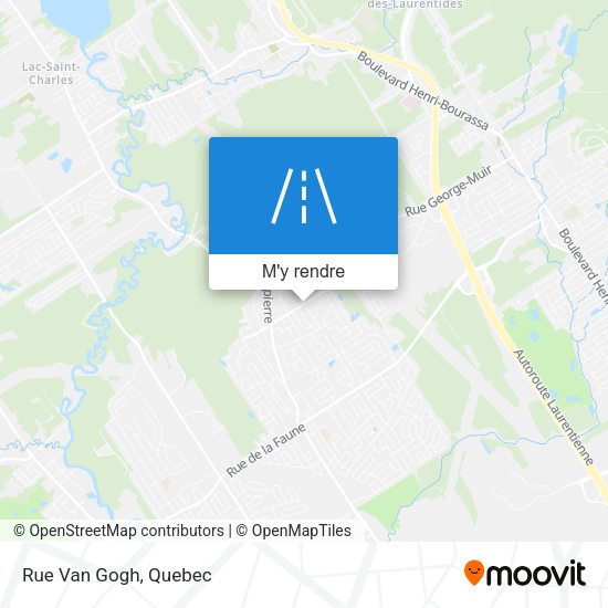 Rue Van Gogh plan