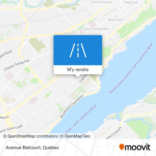 Avenue Belcourt plan