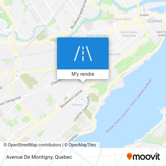 Avenue De Montigny plan